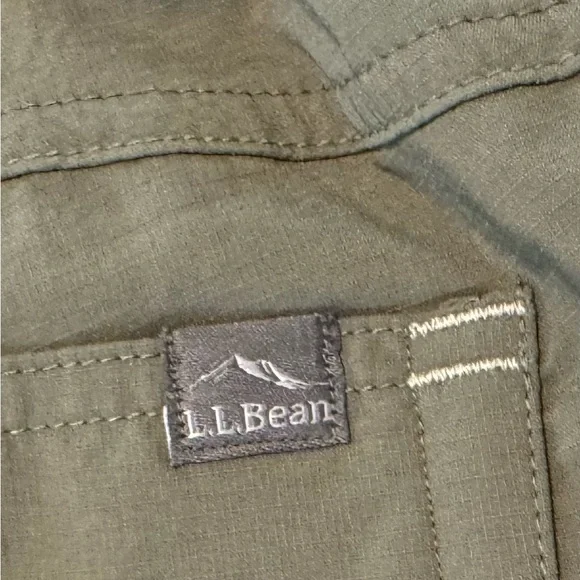 L.L. Bean, Pants deportivo para mujer, Talla S, Color verde Olivo. - Picture 11 of 12
